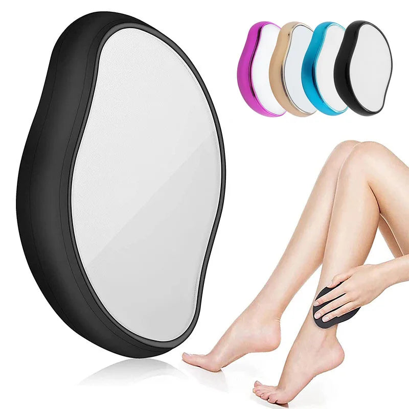 Depiladora Física de Nano Cristal: Removedor de Vello Corporal Indoloro y Reutilizable para Hombre y Mujer