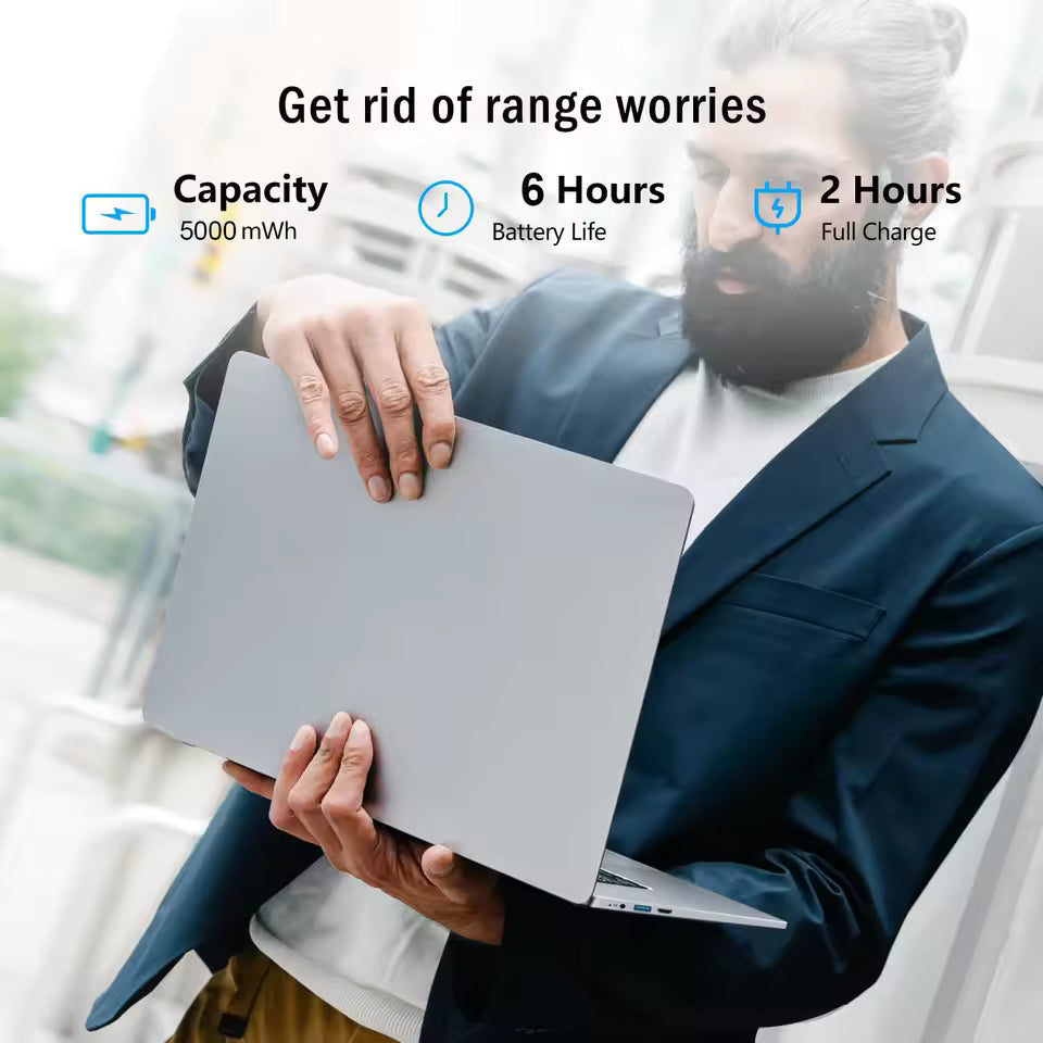 Portátil Xiaman 14.1" - Eficiencia y Estilo para el Día a